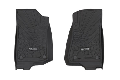 Flex Fit Floor Mats | FR | 2 Door | Jeep Wrangler JL 4WD (2018-2025) | FF-6011_A