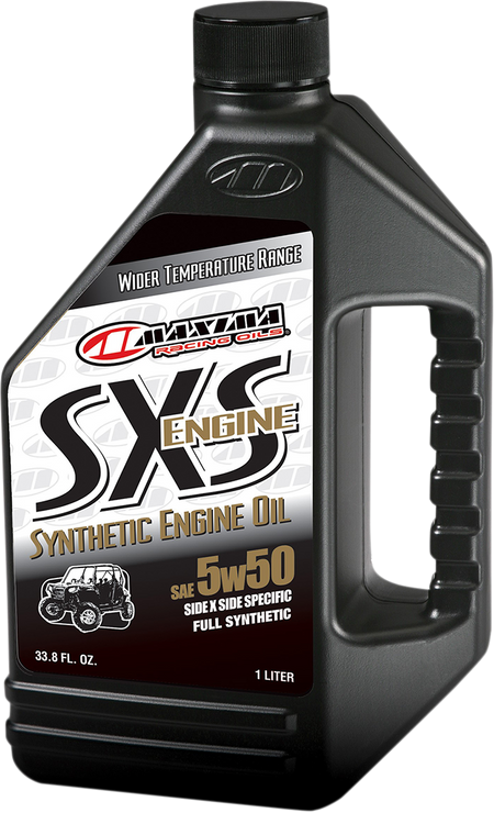 MAXIMA RACING OIL SXS UTV Synthetic 4T Oil - 5W-50 - 1L 30-18901