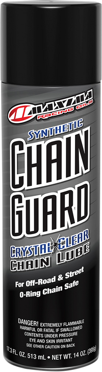 MAXIMA RACING OIL Synthetic Chain Guard Lube - 14 oz. net wt. - Aerosol 77920