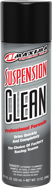 MAXIMA RACING OIL Suspension Cleaner - 13 oz. net wt. - Aerosol 71920