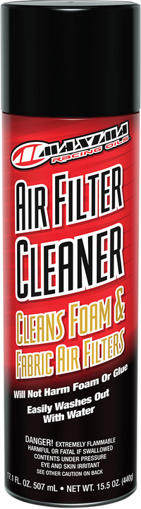 MAXIMA RACING OIL Air Filter Cleaner - 15.5 U.S. fl oz. - Aerosol 79920