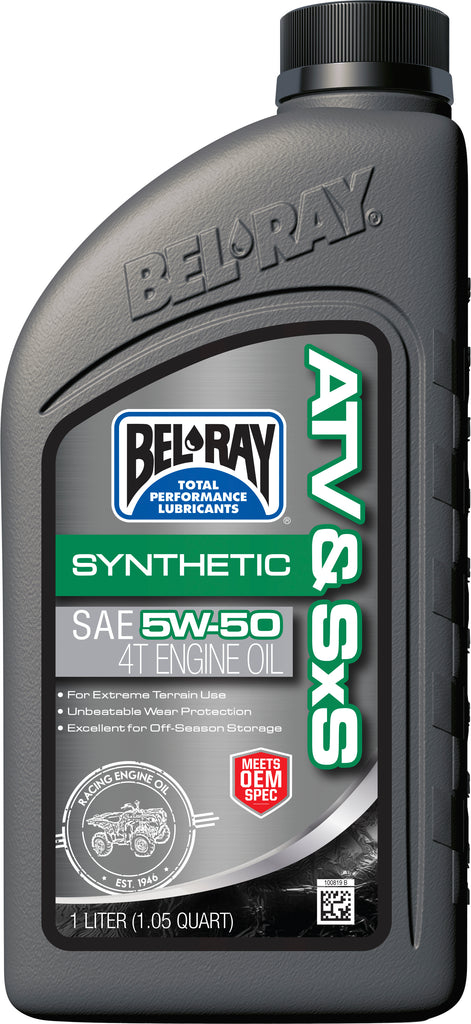 BEL-RAY Synthetic 4T Engine Oil 5W50 - Part Number 302664150160 (12/Case)