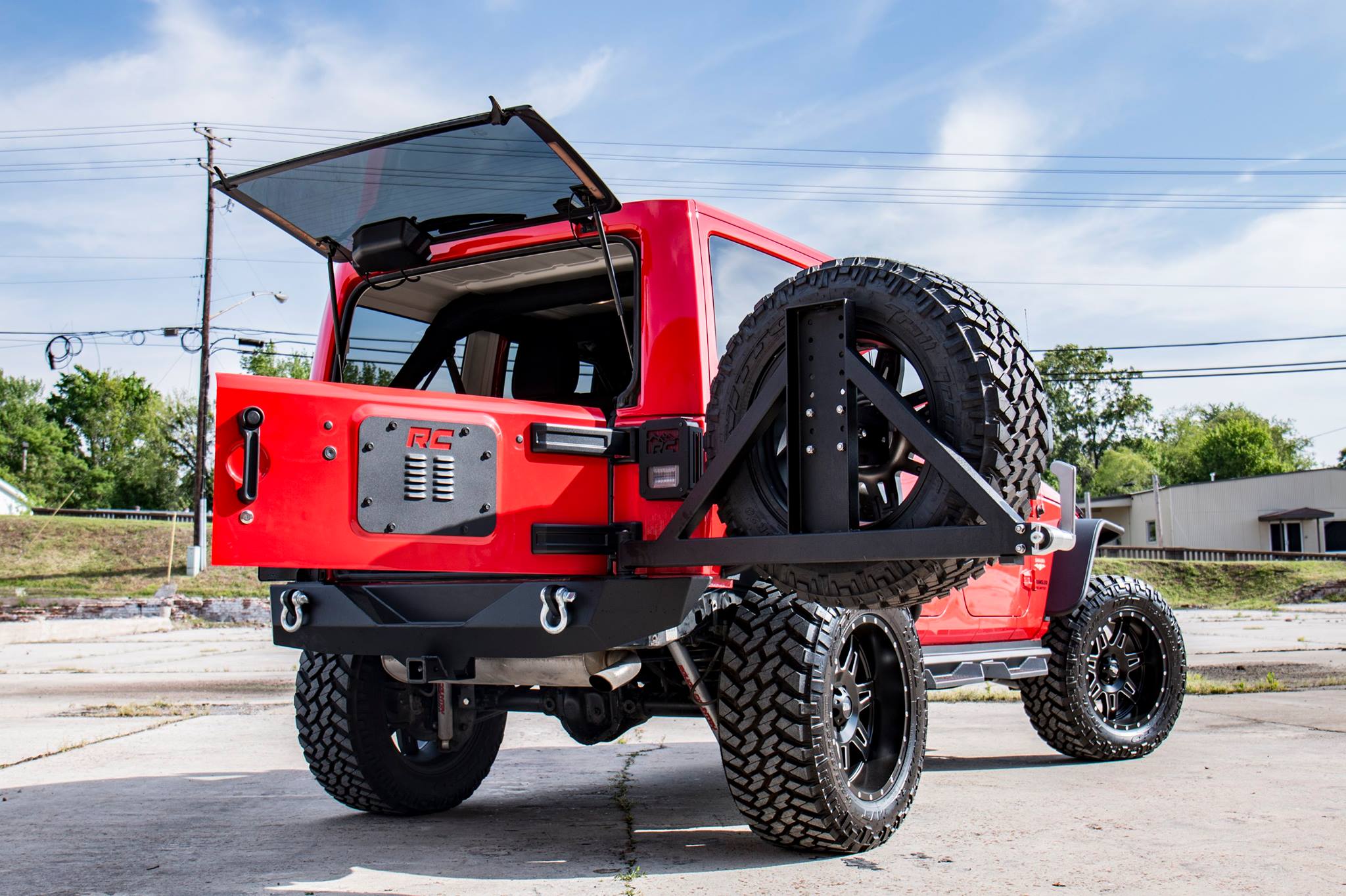 Tailgate Vent Cover | Jeep Wrangler JK/Wrangler Unlimited  (2007-2018) | 10514