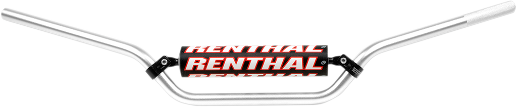 RENTHAL 7/8" Off-Road Handlebar - 837 - Vintage Mid - Silver 837-01-SI-01-185
