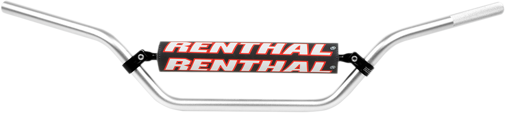 RENTHAL 7/8" Off-Road Handlebar - 838 - Vintage High - Silver 838-01-SI-05-185