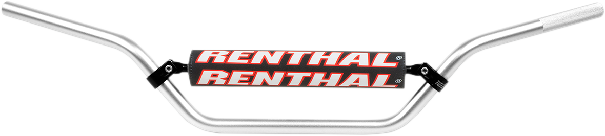 RENTHAL 7/8" Off-Road Handlebar - 838 - Vintage High - Silver 838-01-SI-05-185