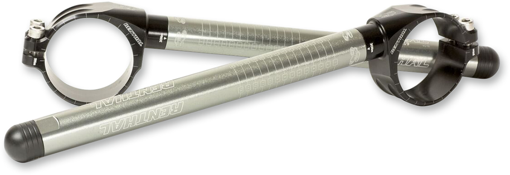 RENTHAL Gen 3 Offroad Clip-On Handlebar - 50 mm - Chrome CL110