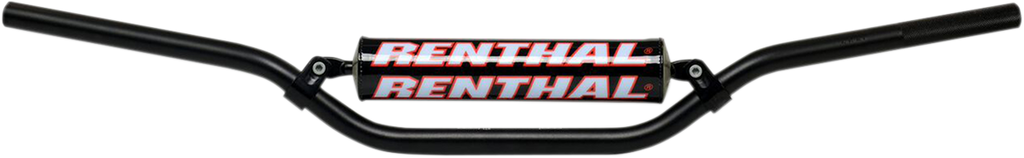 RENTHAL 7/8" Off-Road Handlebar - 693 - Enduro - Black 693-01-BK-01-185