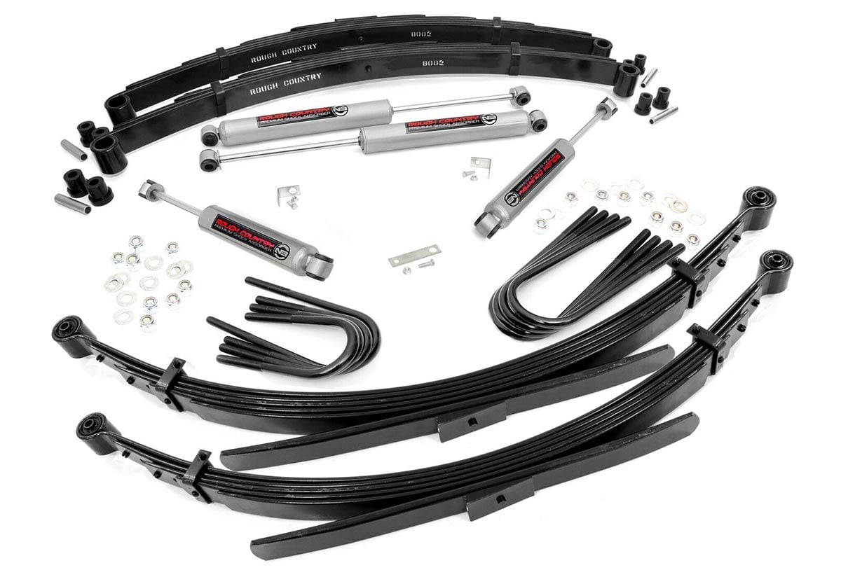 2 Inch Lift | 52 Inch Rear Springs | Chevy/GMC 3/4-Ton Suburban/C25/K25 Truck (73-76) | 18630