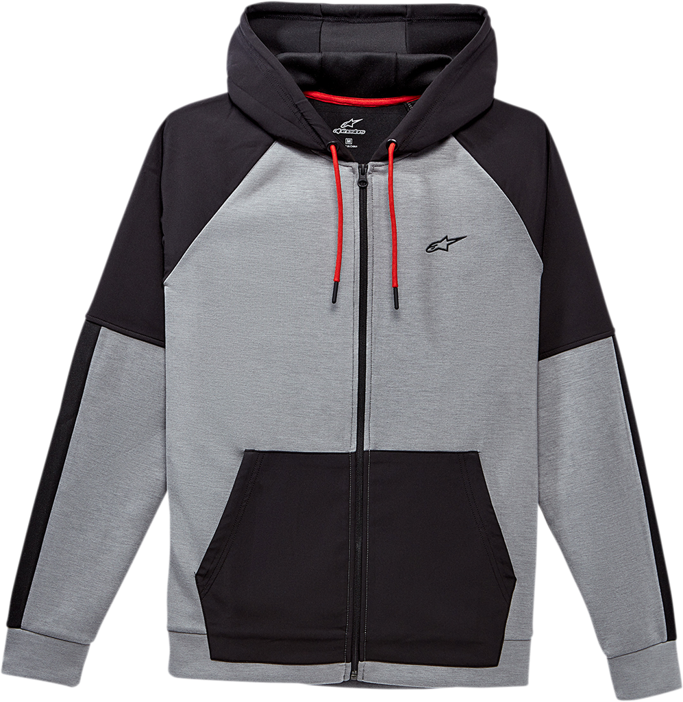 ALPINESTARS Talon Hoodie - Heather Gray - 2XL - Part No. 12305300010262X