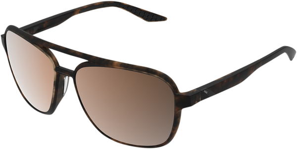 送料無料 店舗 100% Kasia Aviator Sunglasses - Round - Havana - Bronze その他