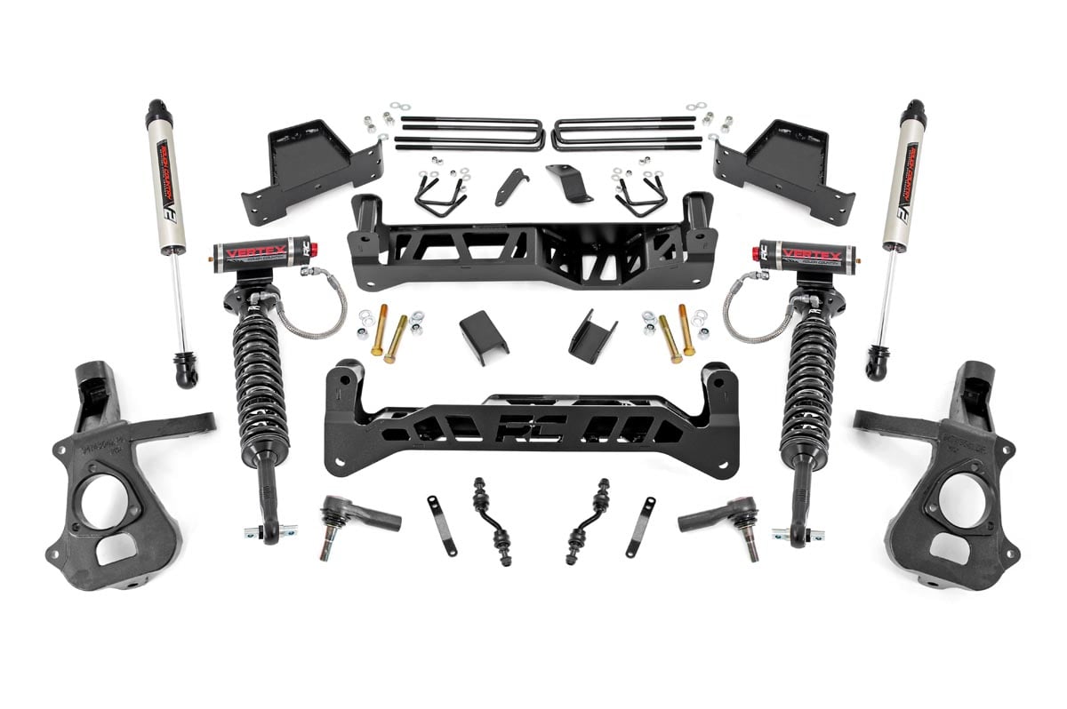 7 Inch Lift Kit | Cast Steel | Vertex/V2 | Chevy/GMC 1500 (14-18 & Classic) | 23757