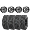 MSA M26 VIBE DARK TINT on QUADBOSS QBT846 tires