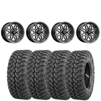 MSA M26 VIBE DARK TINT on QUADBOSS QBT846 tires