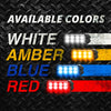 Strobe Pod Lights Traffic Amber 4pc