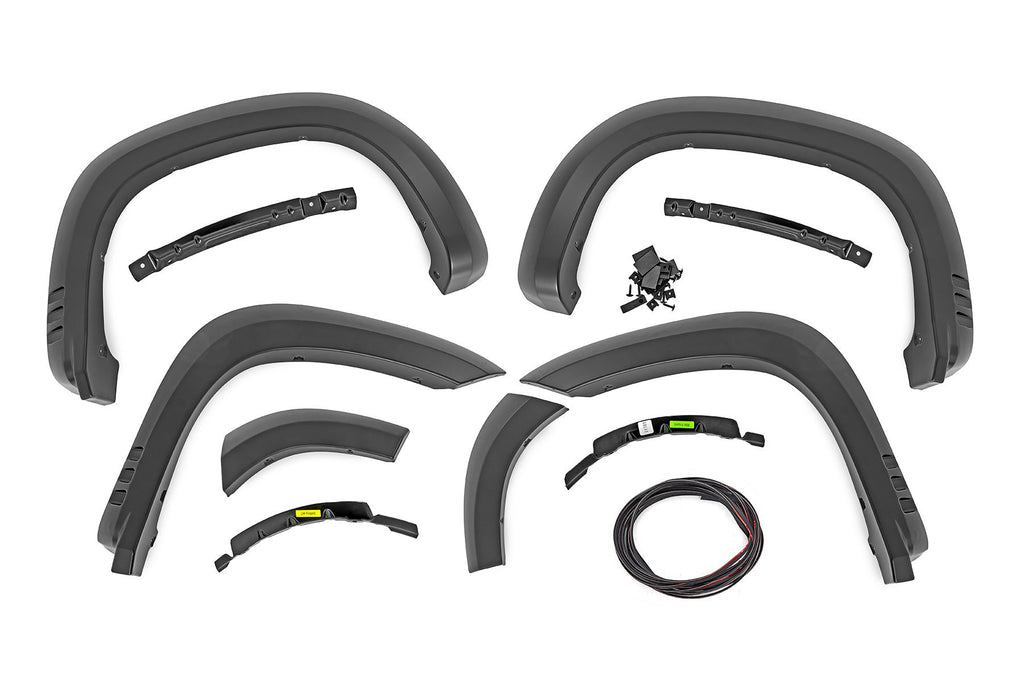 Fender Flares | SF1 | GXD Sterling Grey Metallic | Chevy Silverado 1500 (19-25) | F-C319201A-GXD