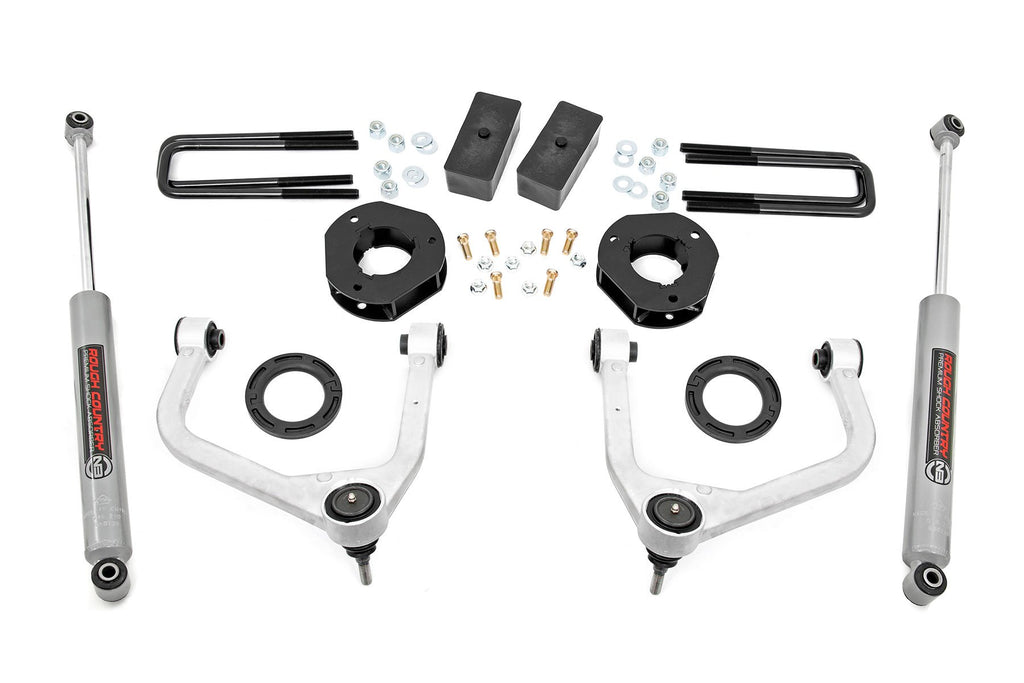 3.5 Inch Lift Kit | GMC Sierra 1500 2WD/4WD (2019-2025 & Classic) | 22630