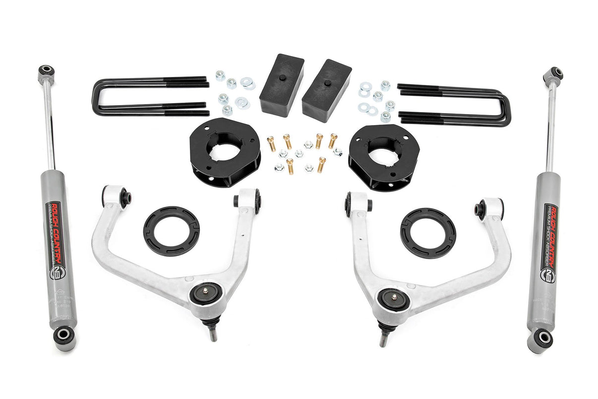3.5 Inch Lift Kit | GMC Sierra 1500 2WD/4WD (2019-2025 & Classic) | 22630