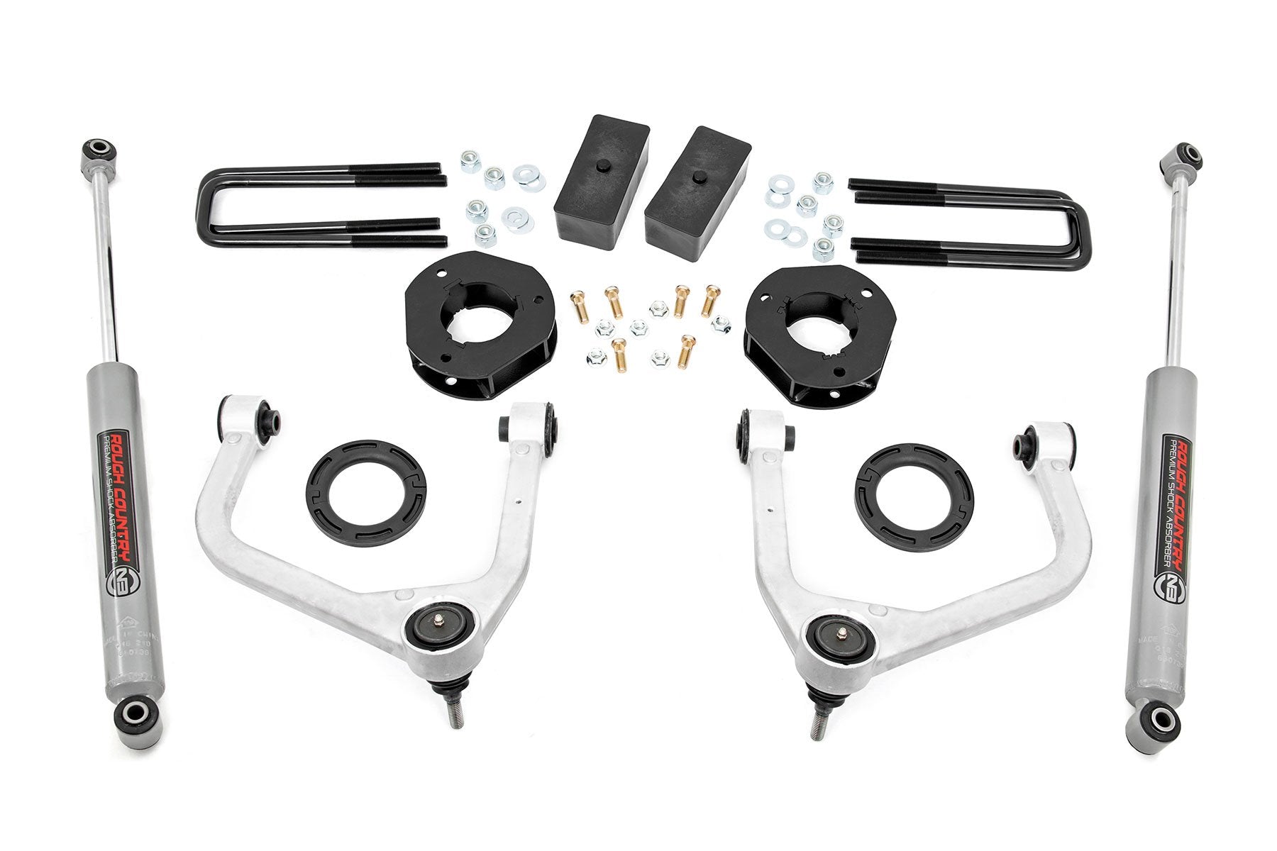 3.5 Inch Lift Kit | GMC Sierra 1500 2WD/4WD (2019-2025 & Classic) | 22630