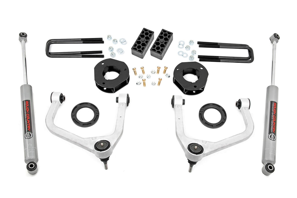 3.5 Inch Lift Kit | Chevy Silverado 1500 2WD/4WD (2019-2025 & Classic) | 29531A