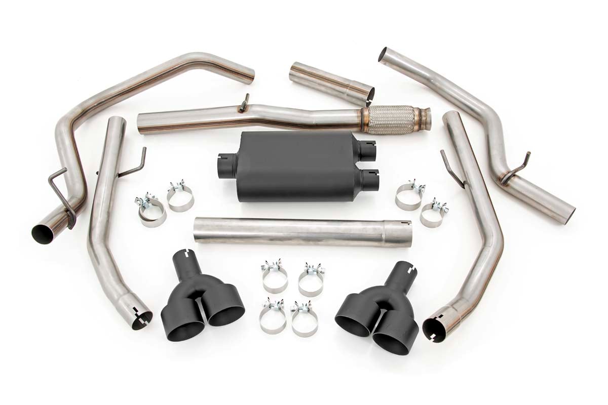 Performance Cat-Back Exhaust | 6.2L | 5'8" & 6'6" Bed | Chevy/GMC 1500 (19-24) | 96014