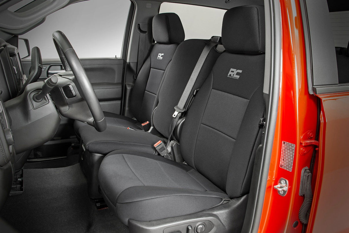Seat Covers | FR 40/20/40 | Chevy/GMC Sierra 1500 (19-25)/Silverado 1500 (19-25)  | 91035