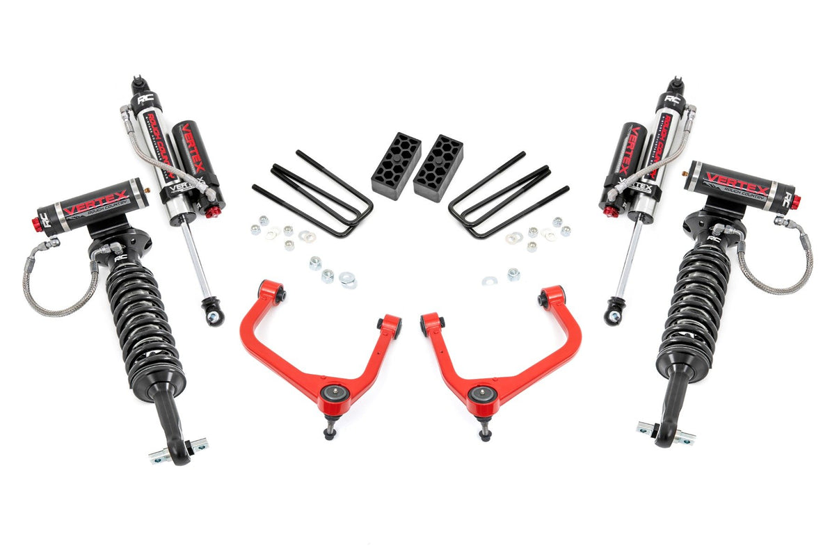 3.5 Inch Lift Kit | Vertex | GMC Sierra 1500 2WD/4WD (2019-2025 & Classic) | 22650RED