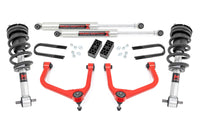 Rough Country | 3.5 Inch Lift Kit | M1 | Rear Mono Leaf | Chevy Silverado 1500 (22-24) | 28240RED
