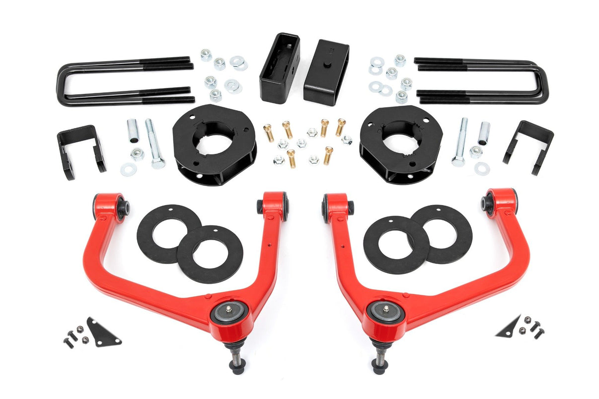 3.5 Inch Lift Kit | Adaptive Ride Control | Chevy/GMC Sierra 1500 (19-25)/Silverado 1500 (19-25)  | 29601RED
