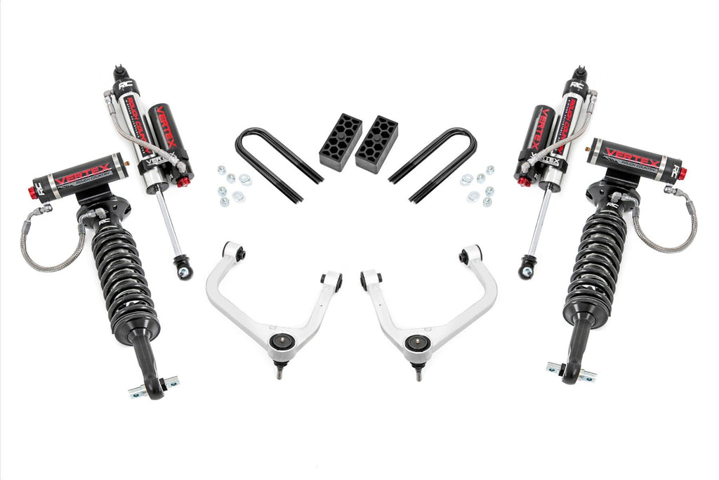 3.5 Inch Lift Kit | Vertex | Rear Mono Leaf | Chevy Silverado 1500 (2025) | 28250_A