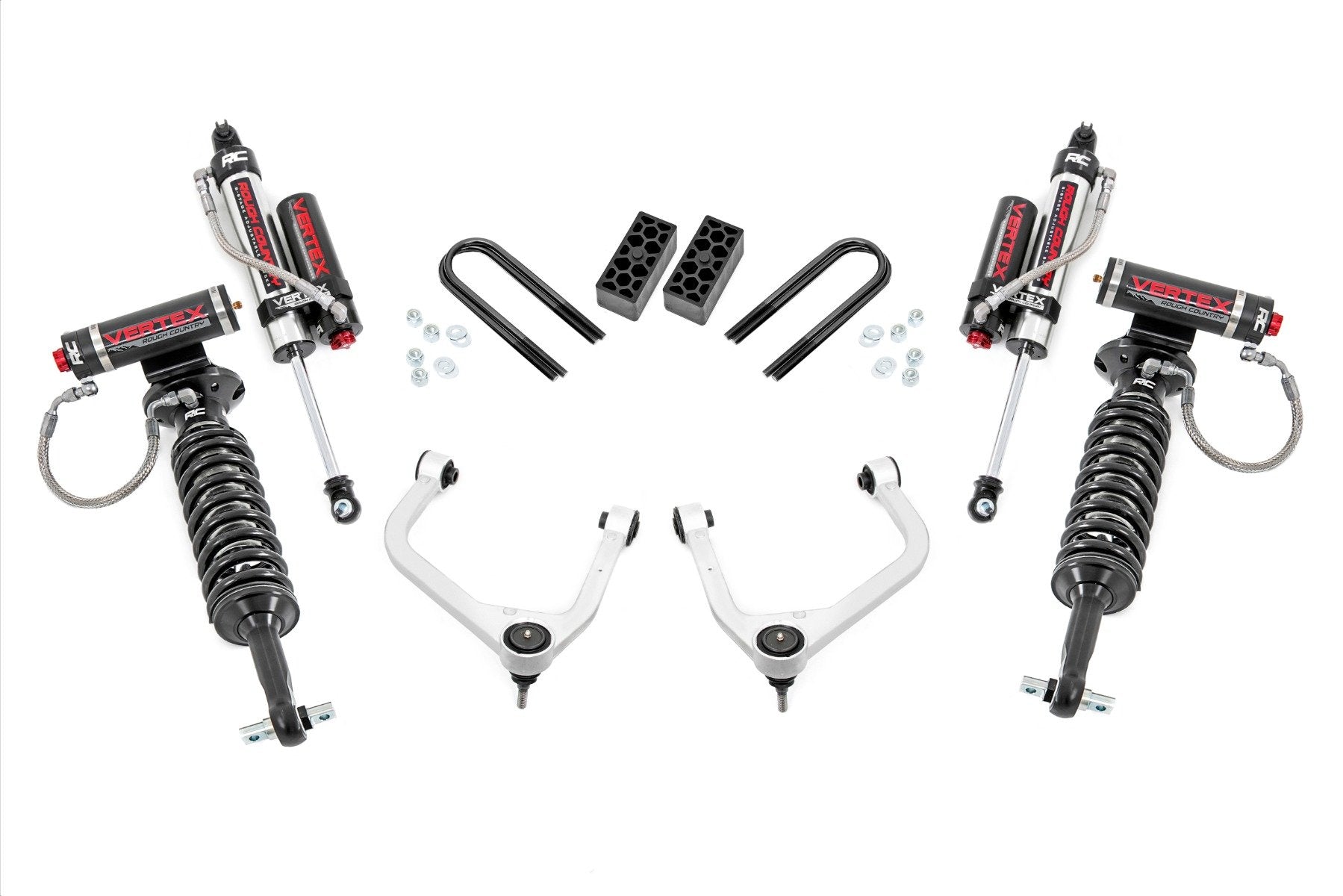 3.5 Inch Lift Kit | Vertex | Rear Mono Leaf | Chevy Silverado 1500 (2025) | 28250_A