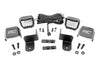 LED Light Kit | Rear Mount | 2" Chrome Pair | Wide Angle | Polaris Ranger XP 1000  | 93084