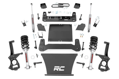 6 Inch Lift Kit |Mono Leaf Rear | N3 Struts | GMC Sierra 1500 2WD/4WD (2019-2024 & Classic) | 26632