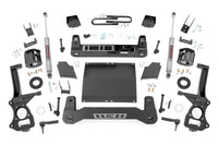6 Inch Lift Kit | Mono Leaf Rear | Diesel | GMC Sierra 1500 2WD/4WD (2025) | 26631D_A