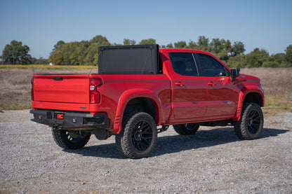 Hard Tri-Fold Flip Up Bed Cover | 5'10" Bed | Chevy/GMC Sierra 1500 (19-25)/Silverado 1500 (19-25)  | 49120580