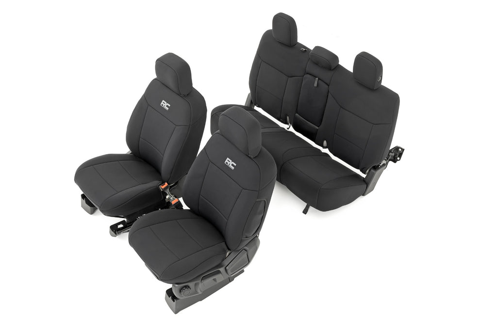 Seat Covers | FR Bucket and RR Bench | Ford Ranger 2WD/4WD (2019-2025) | 91056A