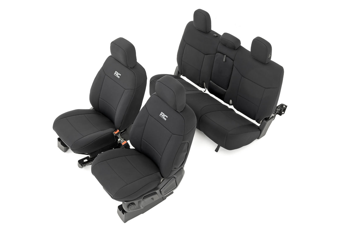 Seat Covers | FR Bucket and RR Bench | Ford Ranger 2WD/4WD (2019-2025) | 91056A
