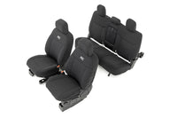 Seat Covers | FR Bucket and RR Bench | Ford Ranger 2WD/4WD (2019-2025) | 91056A