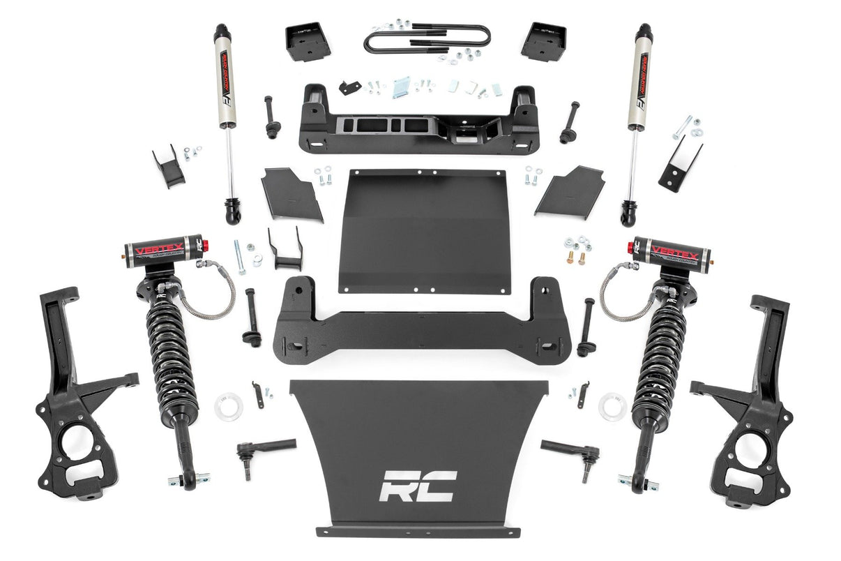 6 Inch Lift Kit | Mono Leaf Rear | Vertex/V2 | GMC Sierra 1500 2WD/4WD (2025) | 26657_A