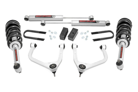 3.5 Inch Lift Kit | Mono Leaf Rear | N3 Struts | GMC Sierra 1500 2WD/4WD (2019-2025 & Classic) | 28831