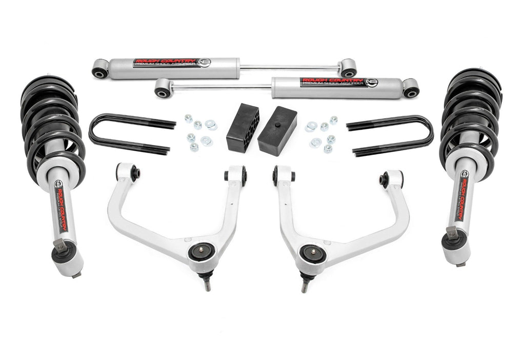 Rough Country | 3.5 Inch Lift Kit | N3 Struts | GMC Sierra 1500 2WD/4WD (2025-2026) | 110531