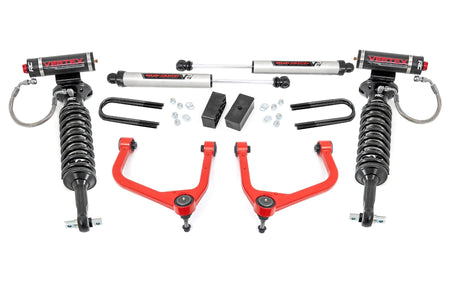 Rough Country | 3.5 Inch Lift Kit | Vertex/V2 | GMC Sierra 1500 2WD/4WD (2025-2026) | 110557RED