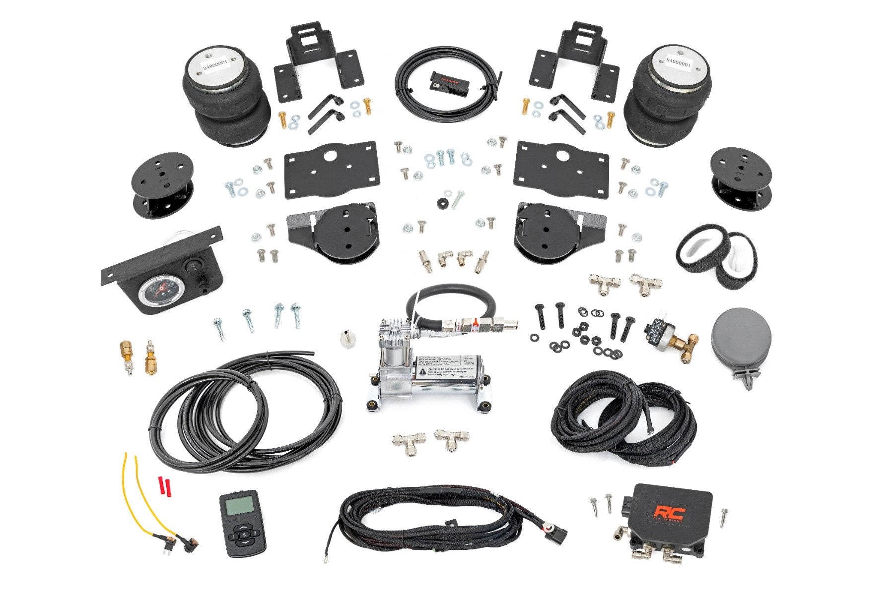 Air Spring Kit w/compressor | Wireless Controller | 4 Inch Lift Kit | Ram 1500 (19-25) | 100354WC