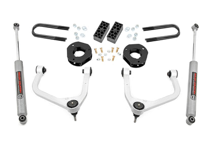 3.5 Inch Lift Kit | Rear Mono Leaf | Chevy Silverado 1500 2WD/4WD (2022-2024) | 28230
