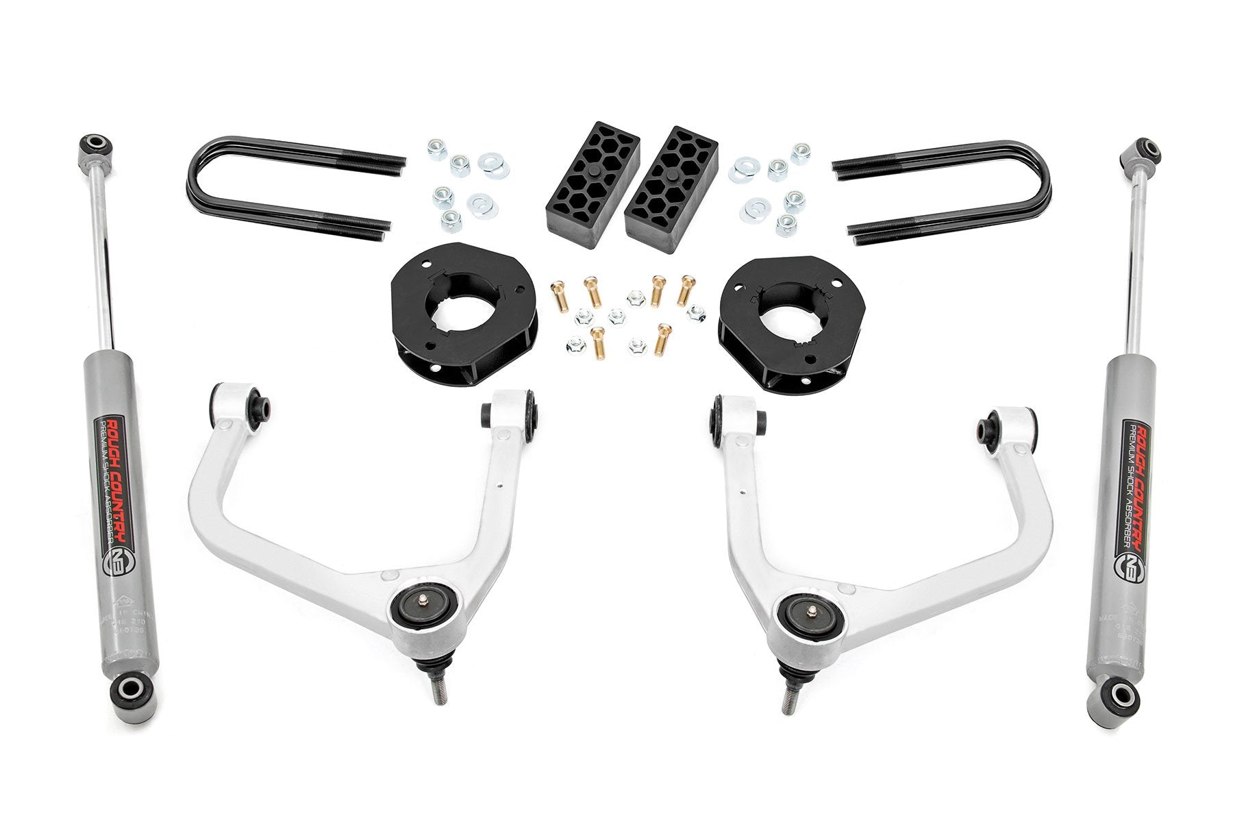 3.5 Inch Lift Kit | Rear Mono Leaf | Chevy Silverado 1500 2WD/4WD (2025) | 28230_A