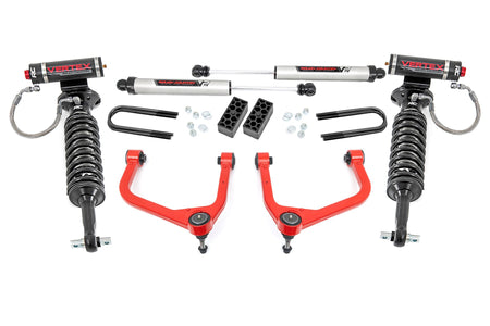 3.5 Inch Lift Kit | Vertex/V2 | Rear Mono Leaf | Chevy Silverado 1500 (22-24) | 28257RED