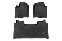 Sure-Fit Floor Mats | FR & RR | FR Bucket | Crew | Chevy/GMC 1500/2500HD/3500HD (19-25 & Classic) | SM21612
