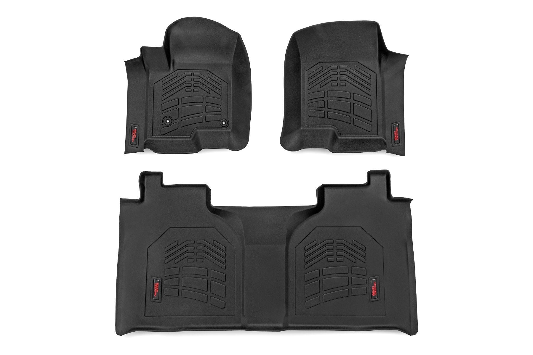 Sure-Fit Floor Mats | FR & RR | FR Bucket | Crew | Chevy/GMC 1500/2500HD/3500HD (19-25 & Classic) | SM21612