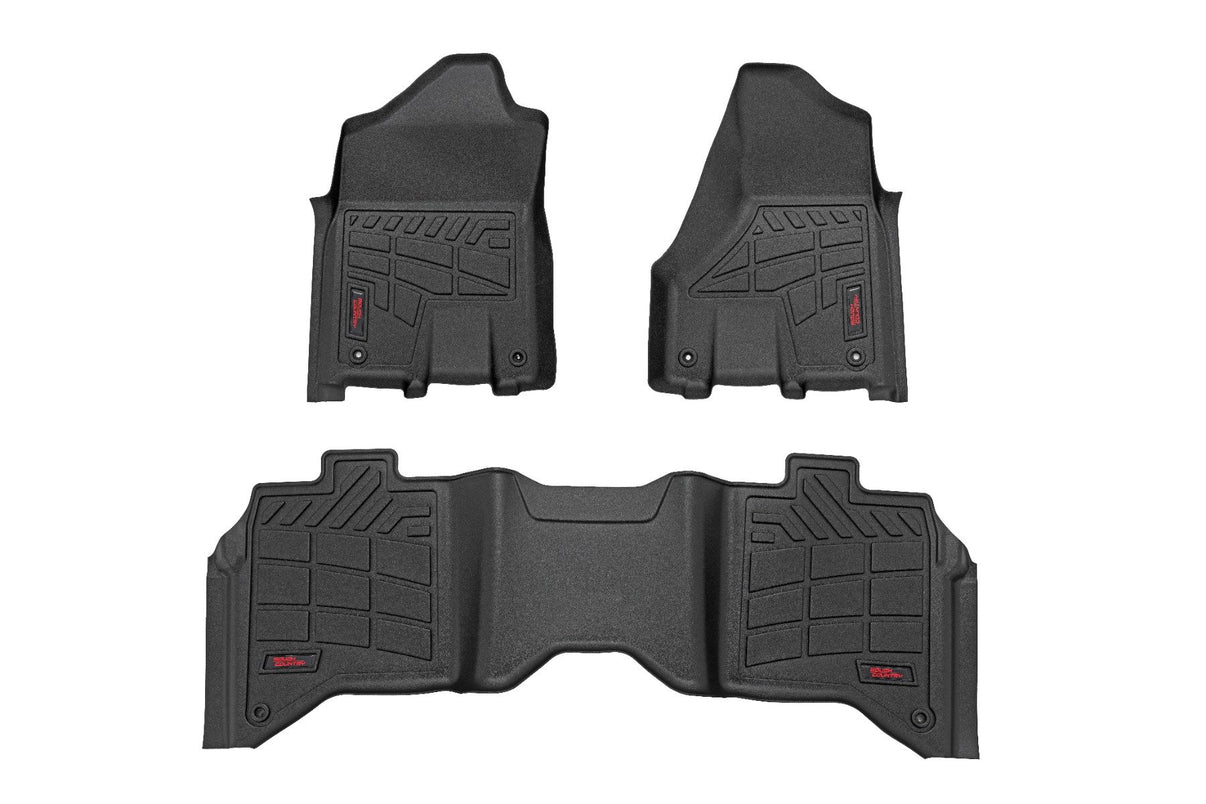 Sure-Fit Floor Mats | Front & Rear | Crew | Ram 2500/3500 2WD/4WD (2019-2024) | SM31430