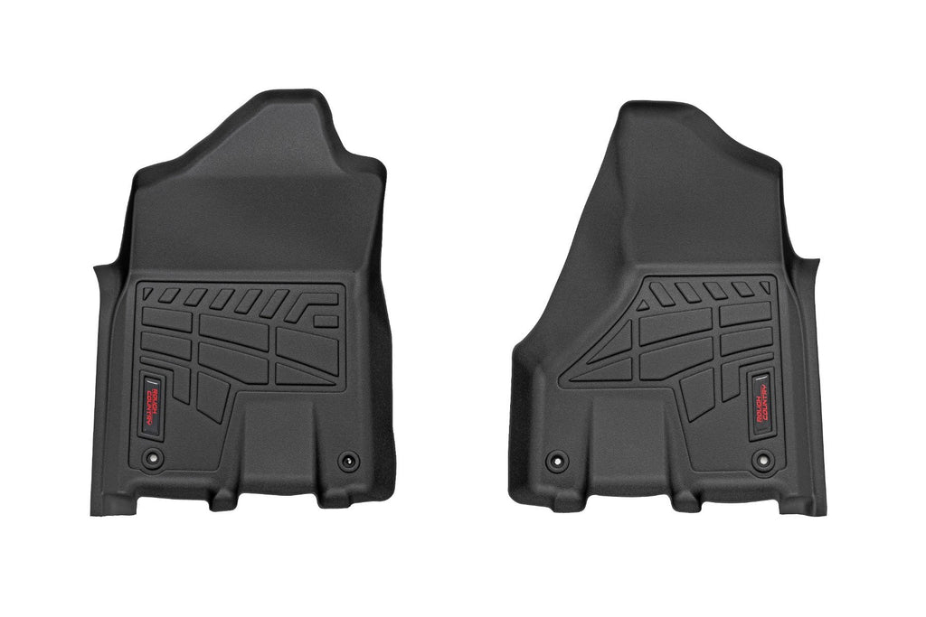 Sure-Fit Floor Mats | Front Bucket | Crew | Ram 2500/3500 2WD/4WD (2019-2025) | SM31431